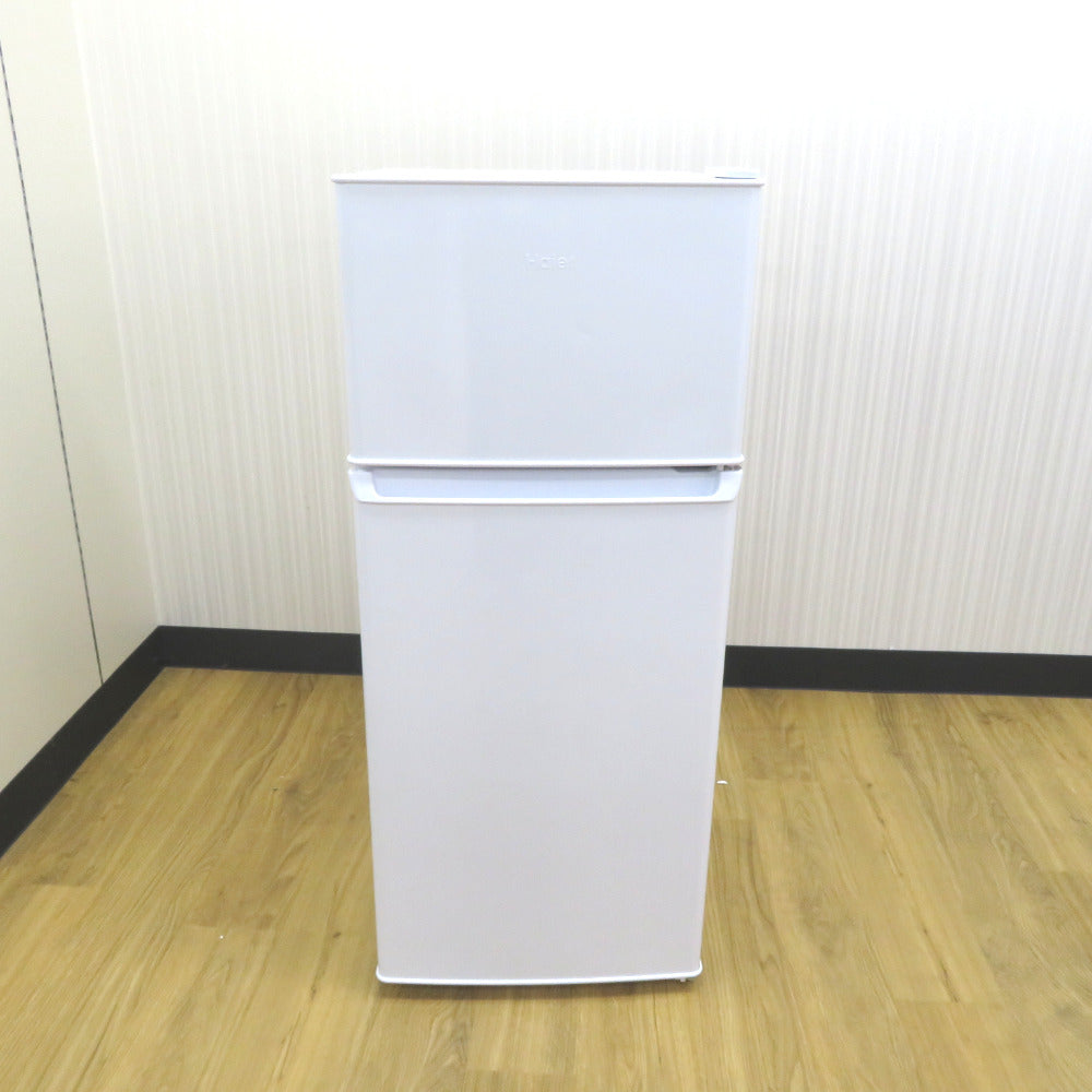 Haier ハイアール 冷蔵庫 120L 右開き 2ドア冷凍冷蔵庫 アウトレット品 JR12A(W) 未使用品 【コンプオフ金沢野々市店】 Haier ハイアール 冷蔵庫 120L 右開き 2ドア冷凍冷蔵庫 アウトレット品