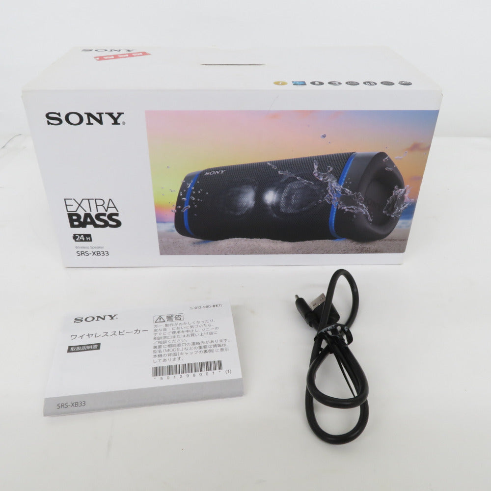 sony ソニー オーディオ機器 ワイヤレススピーカー SRS-XB33