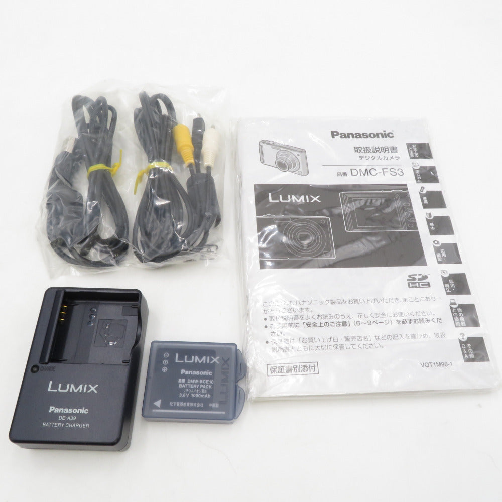 Panasonic パナソニック デジタルカメラ DMC-FS3