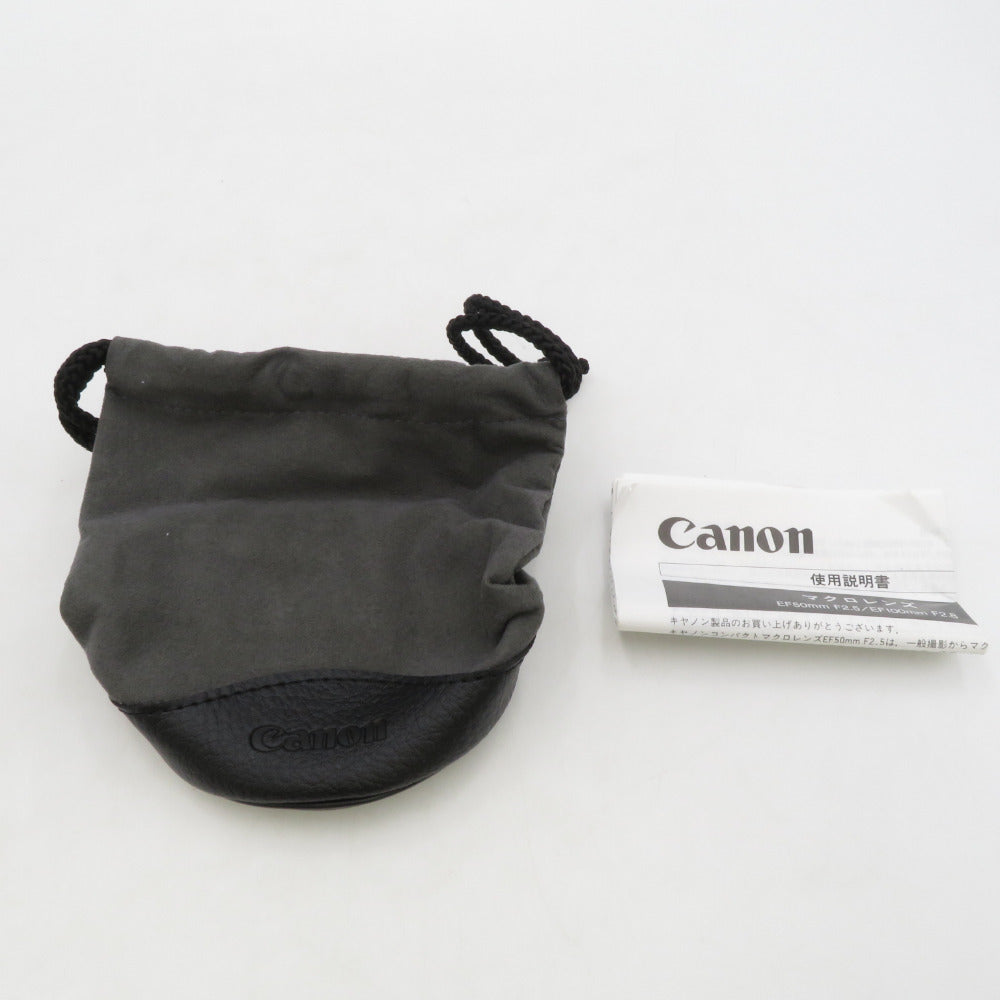CANON キャノン 交換レンズ EF50mm F2.5 Compact-Macro 50/f2.5Macro