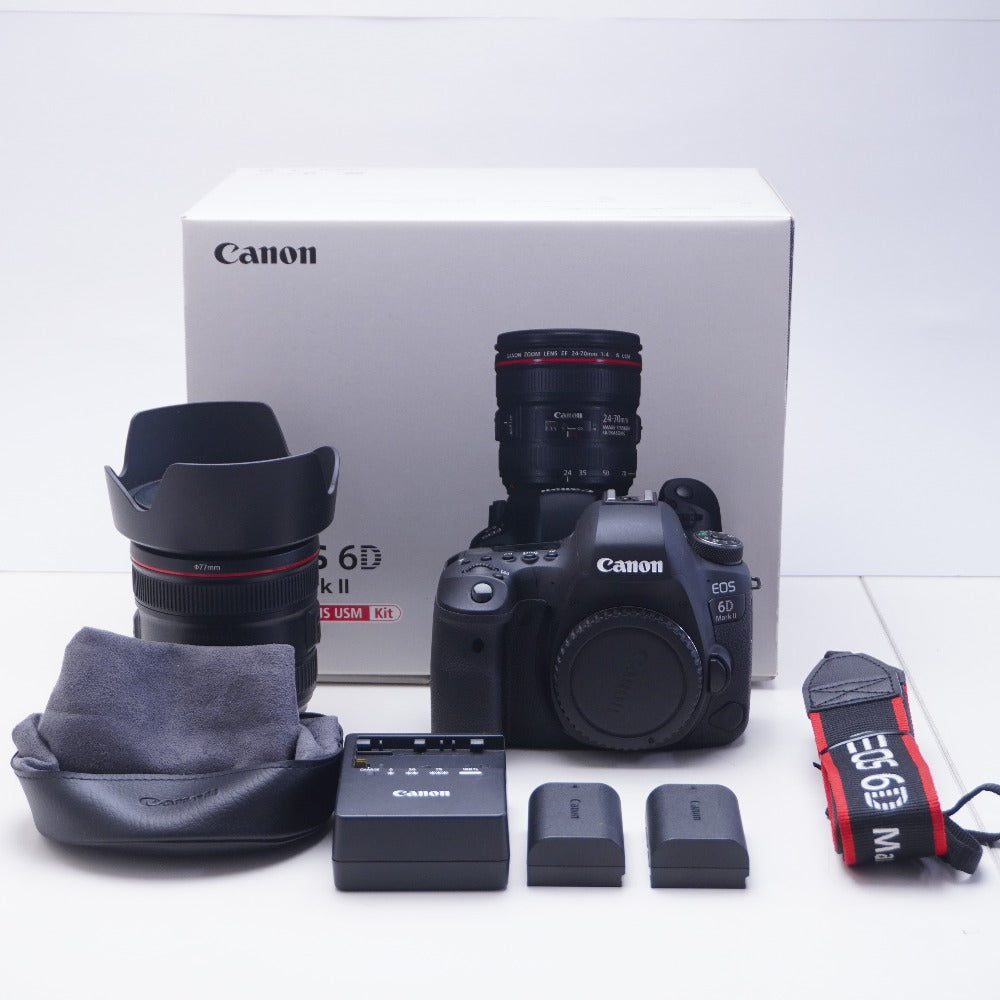 CANON キヤノン デジタルカメラ Canon EOS 6D Mark II EF24-70 F4L IS
