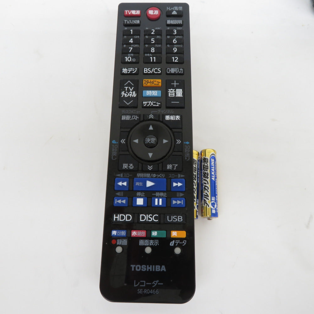 TOSHIBA 東芝 レコーダー ブルーレイレコーダー DBR-W1008
