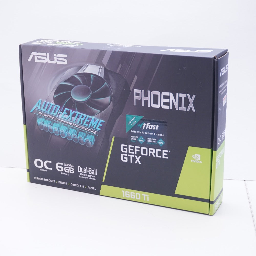 ASUS エイスース グラフィックボード DUAL-GTX1660TI-O6G GeForce GTX