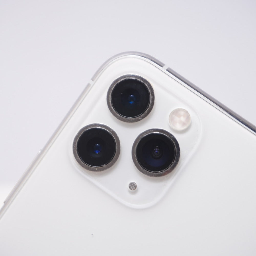 Apple iPhone 11 Pro 64GB シルバー SIMロック解除済み MWC32J/A 難あり