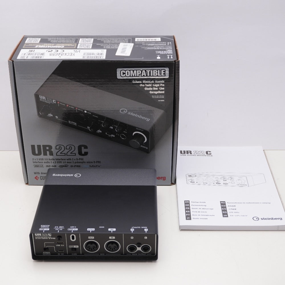 オーディオインターフェース steinberg ur22c ur 22c steinbergの通販