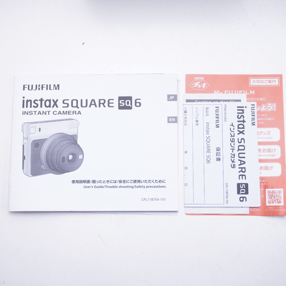 富士フイルム フジフイルム instax SQUARE SQ6 チェキ スクエアカメラ