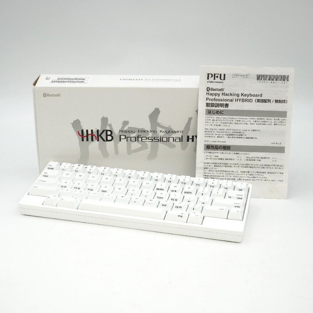 スマホ・タブレット・パソコンHHKB Professional HYBRID US配列　type-S 美品