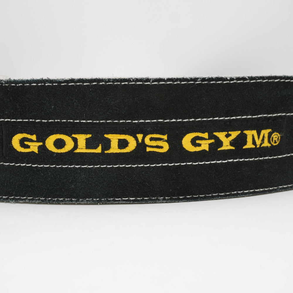 GOLD'S GYM (ゴールドジム) トレーニングベルト パワーベルト 2ピンタイプ Mサイズ ウエスト75~90cm G3352