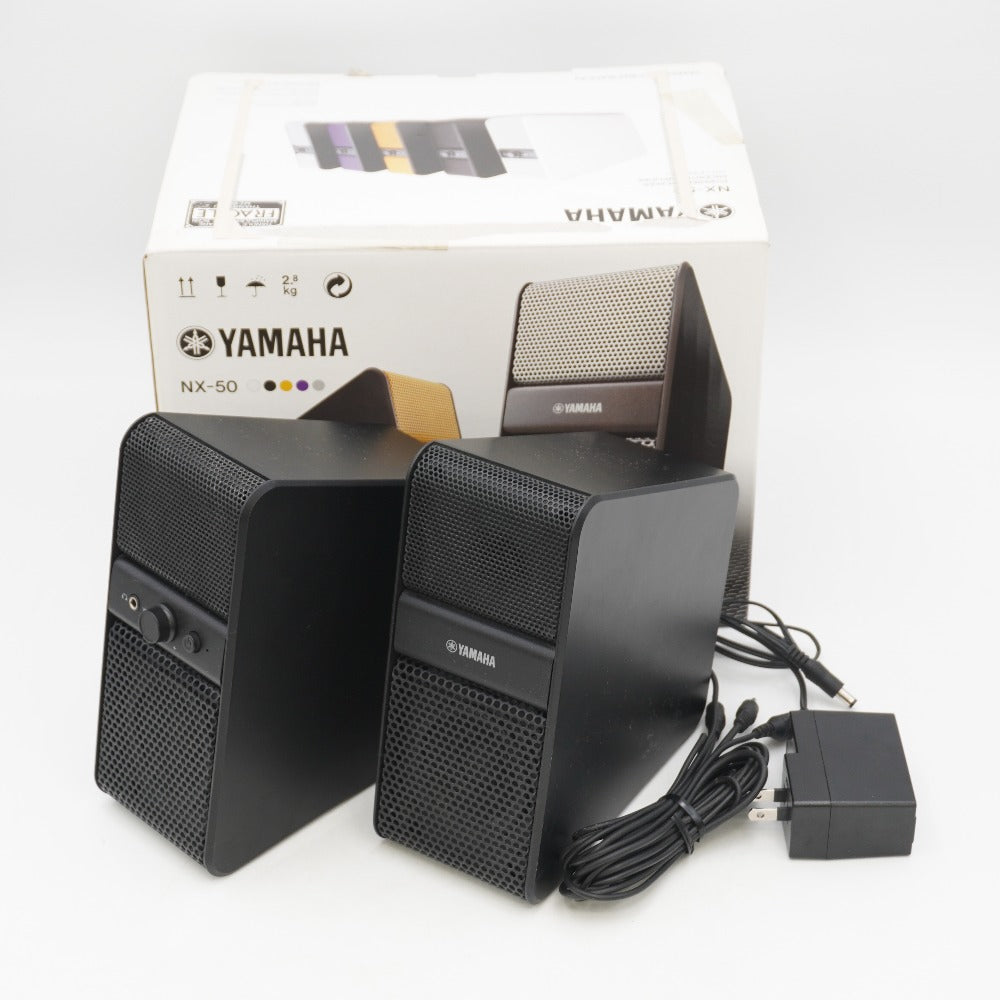 YAMAHA ヤマハ（音楽機器） オーディオ機器 YAMAHA パワードスピーカー 2台1組 NX-50(B) ｜コンプオフ プラス –  コンプオフプラス 公式ショップ