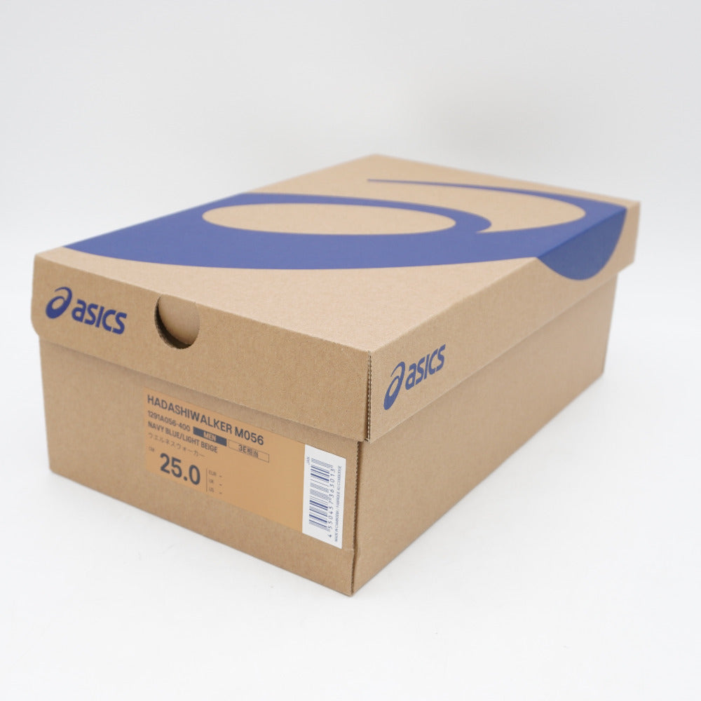 asics (アシックス) ハダシウォーカー メンズ 3E相当 ネイビーブルー/ライトベージュ 25.0cm 1291A056-400