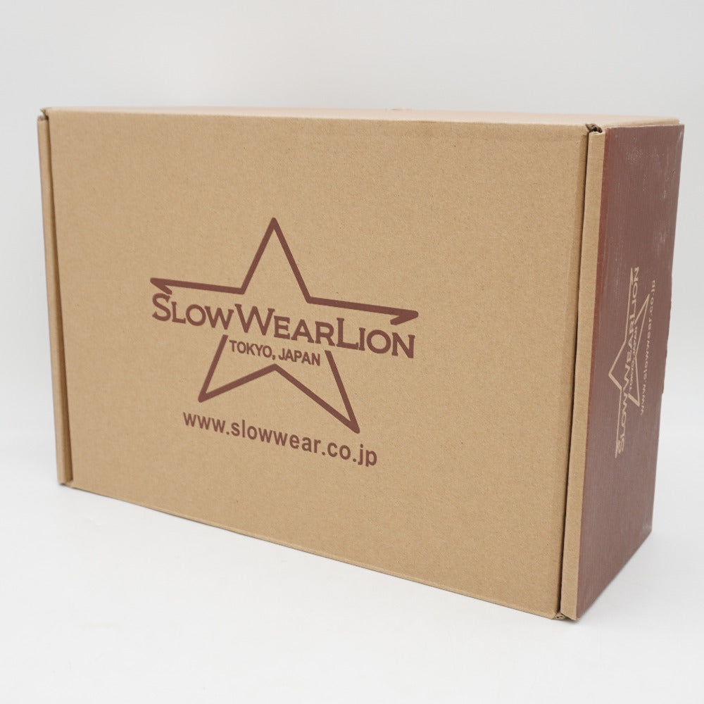 Slow Wear Lion SWL ブーツ クロムエクセルレザープレーンMIDブーツ 6E 24.0~24.5cm US6 BLACK/CE OB-8593H