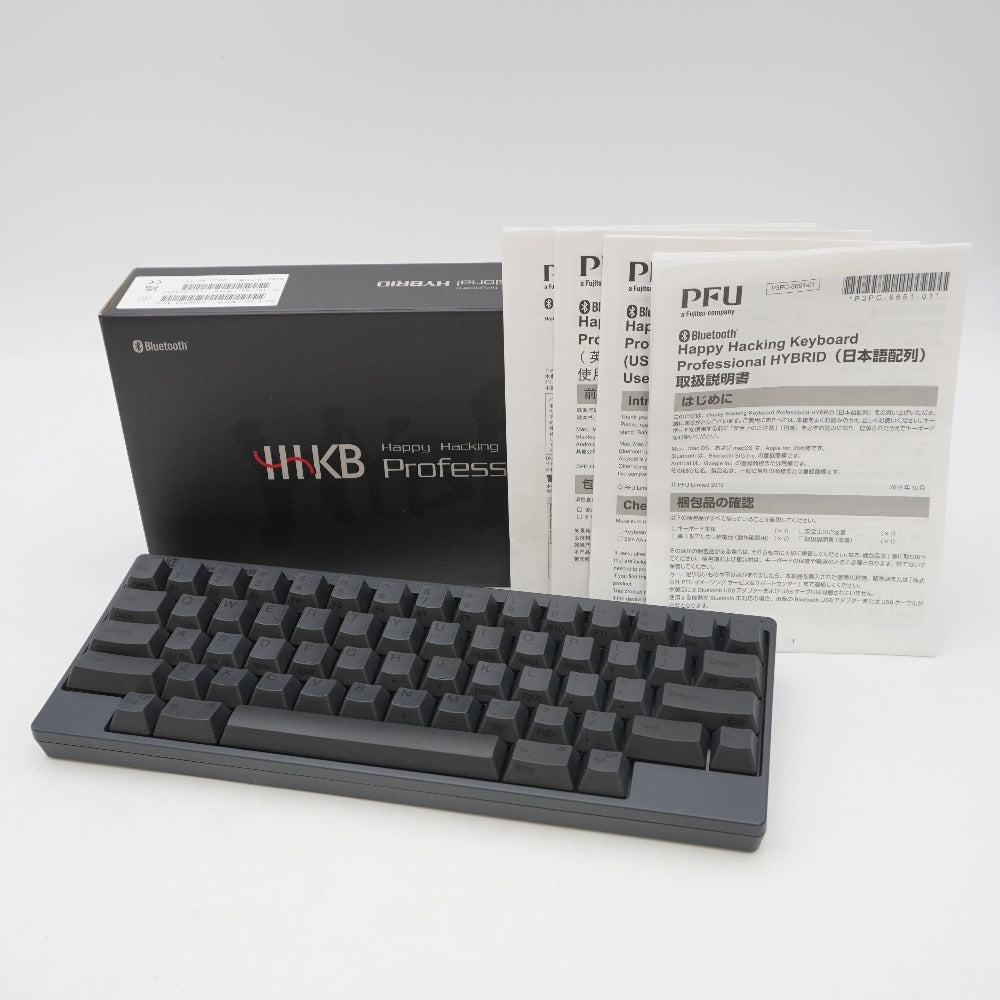 PFU ピーエフユー HHKB Professional HYBRID Type-S 英語配列／墨 