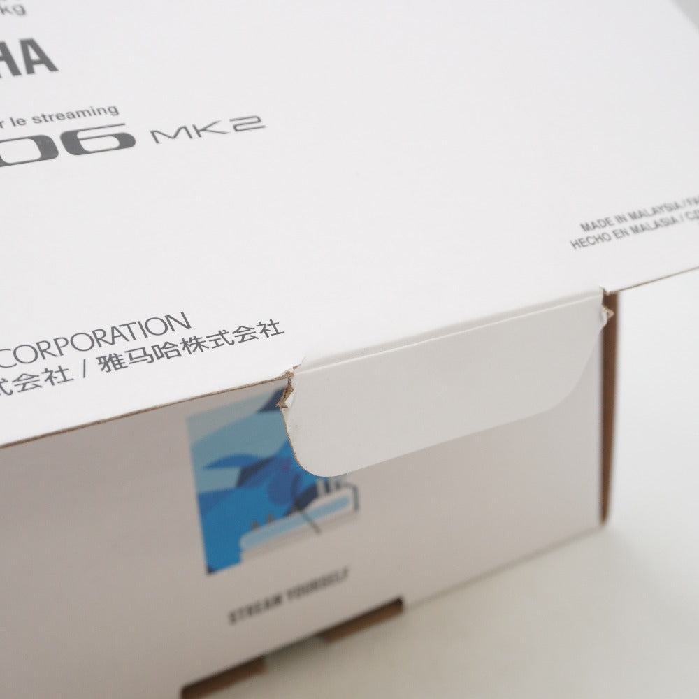未使用 YAMAHA ヤマハ オーディオインターフェイス AG06MK2 ウェブキャスティングミキサー 未使用品