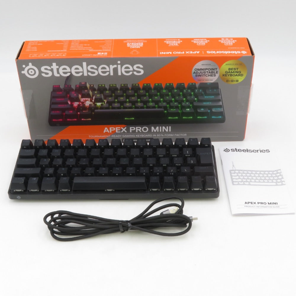 steelseries Apex Pro Mini JP ゲーミングキーボード – コンプオフ 