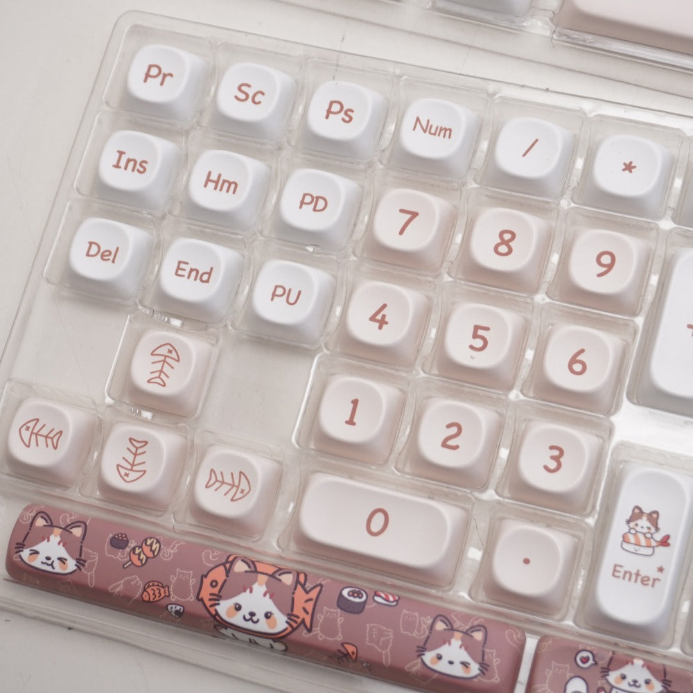 EPOMAKER Meow Sushi 143-Key キーキャップセット