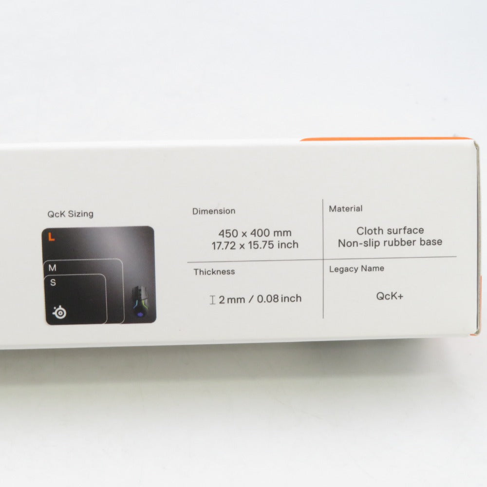 Steelseries QcK ゲーミングマウスパッド Large