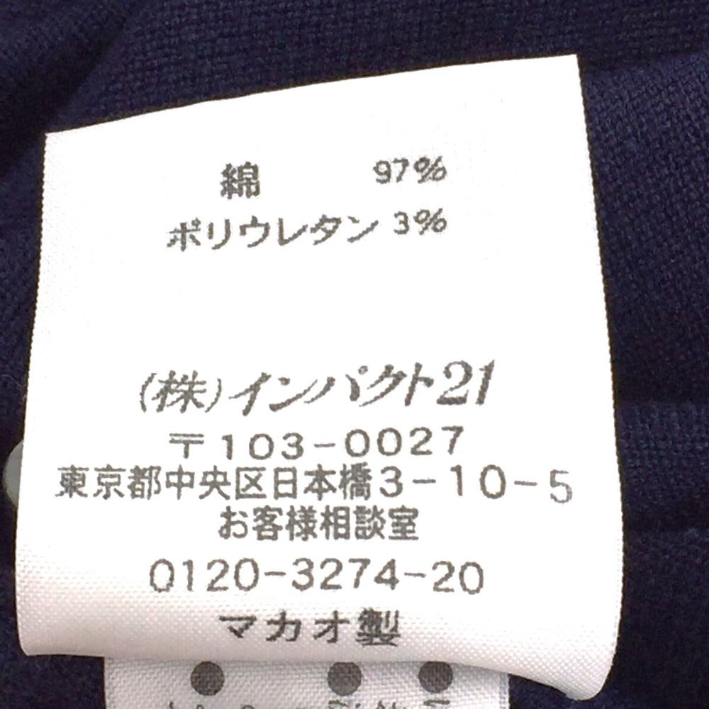RALPH LAUREN (ラルフローレン) ワンピース RALPH LAUREN ポロシャツワンピース ネイビー L インパクト21 KORLYM2461 美品
