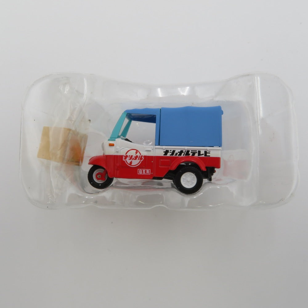 TOMYTEC (トミーテック) おもちゃ・玩具 トミカリミテッドヴィンテージ 1/64 LV-143c ダイハツ ミゼット ナショナルのお店仕様(ブルー×ホワイト×レッド) 美品