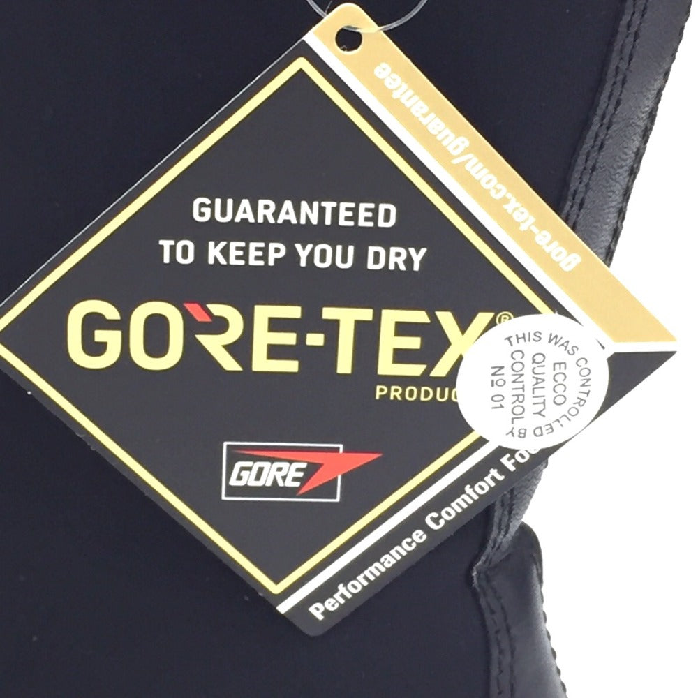 ECCO (エコー) ブーツ ecco GORE-TEX ショートブーツ 36 ブラック 23.0cm 長さ25cm 未使用品