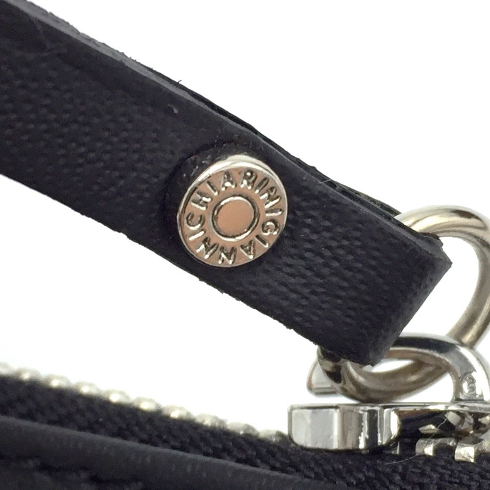 GIANNI CHIARINI (ジャンニキャリーニ) トートバッグ GIANNI CHIARINI マルチェッラ M ブラウン×ブラック ブロックチェック 美品
