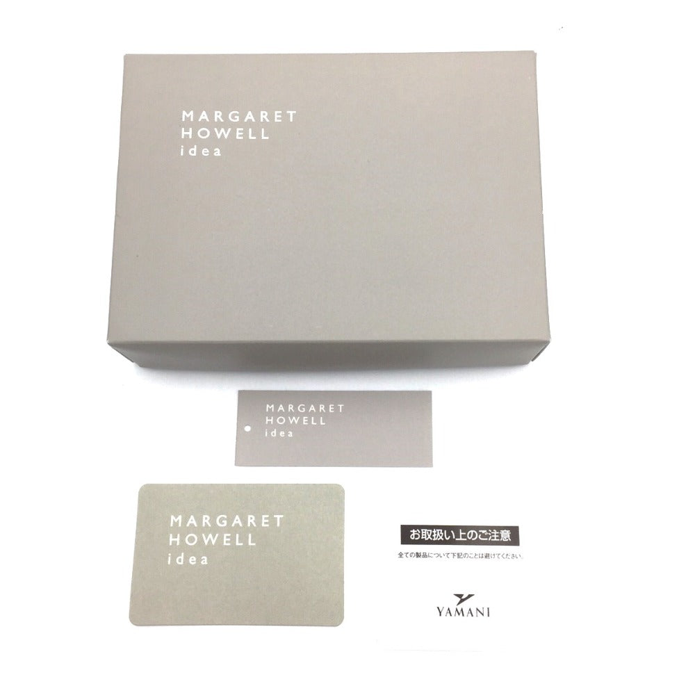 MARGARET HOWELL idea (マーガレットハウエル アイデア) 二つ折り財布 MHL. 二つ折り財布 ブルー MHLWODS4-34 未使用品