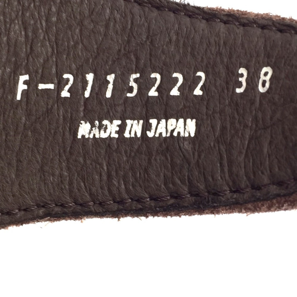 レザーシューズ RFW PUFFIN 1CS WP オーロラシューズ ダークブラウン F-2115222 38 24.0cm 長さ27cm 美品