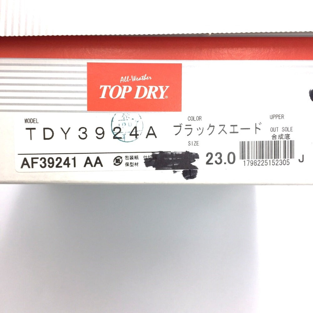 TOP DRY (アサヒシューズ トップドライ) ブーツ TOP DRY 防水レースアップブーツ GORE-TEX ブラック 23.0cm TDY3924A 長さ25cm 美品