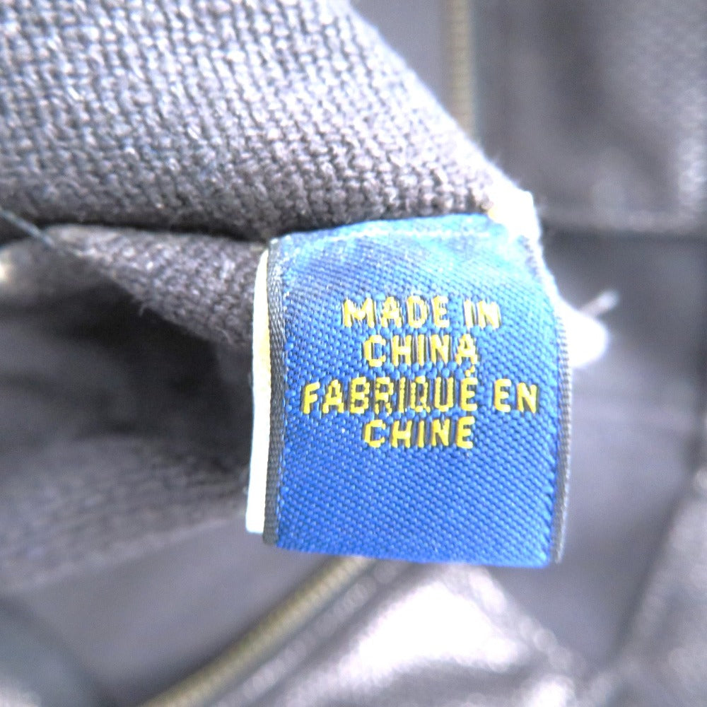 POLO RALPH LAUREN (ポロ・ラルフローレン) トートバッグ POLO RALPH LAUREN キャンバストート ブラック×ゴルド 美品