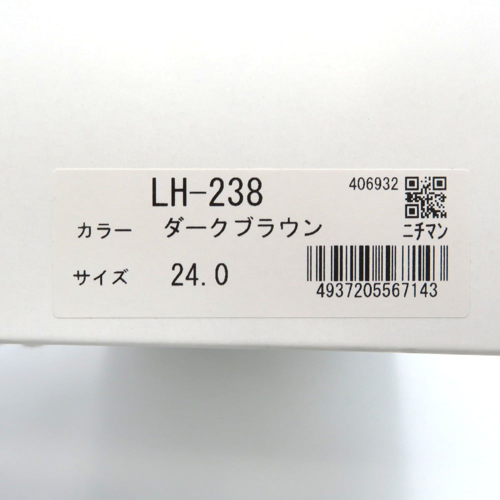 LIBERTY HOUSE (リバティーハウス) 靴その他 LIBERTY HOUSE トゥキャップ付スリッポン GORE-TEX ダークブラウン 24.0cm LH-238 長さ25.5cm 美品