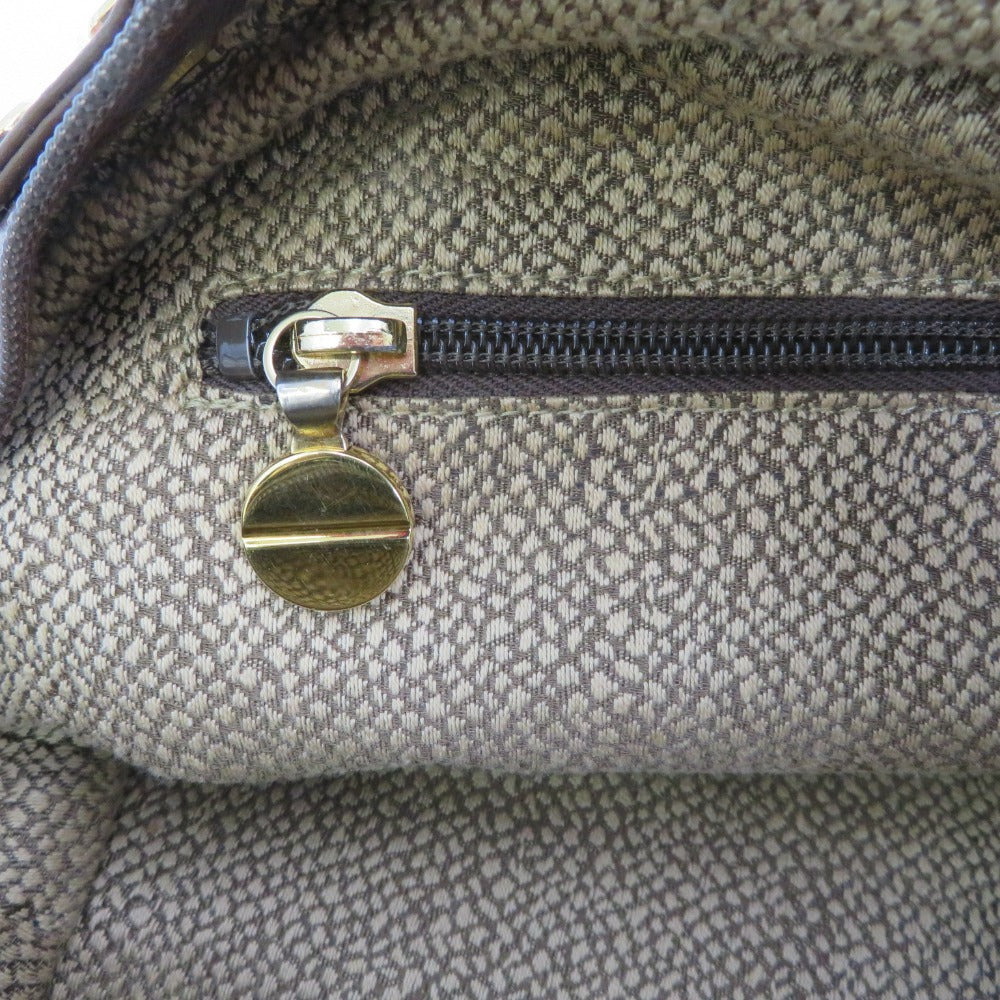 BORBONESE (ボルボネーゼ) ハンドバッグ BORBONESE ハンドバッグ うずら柄 913911 913911 美品