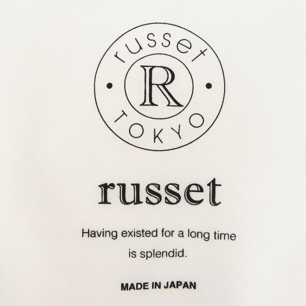 russet (ラシット) ボディバッグ russet ボディバッグ ウエストバッグ ボノグラム ベエージュ 新品タグ付き 未使用品