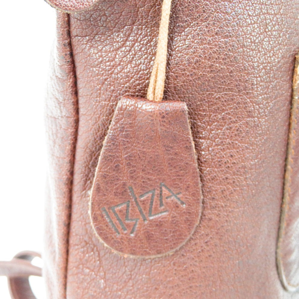 IBIZA (イビサ) リュック IBIZA リュック フクロウ ブラウン 美品