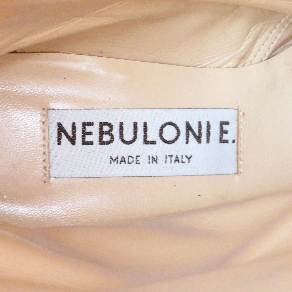 Nebuloni (ネブローニ) ブーツ NEBULONI.E ネブローニ ロングブーツ キャメル 6921/BASS 36 23.0cm 長さ24cm 美品