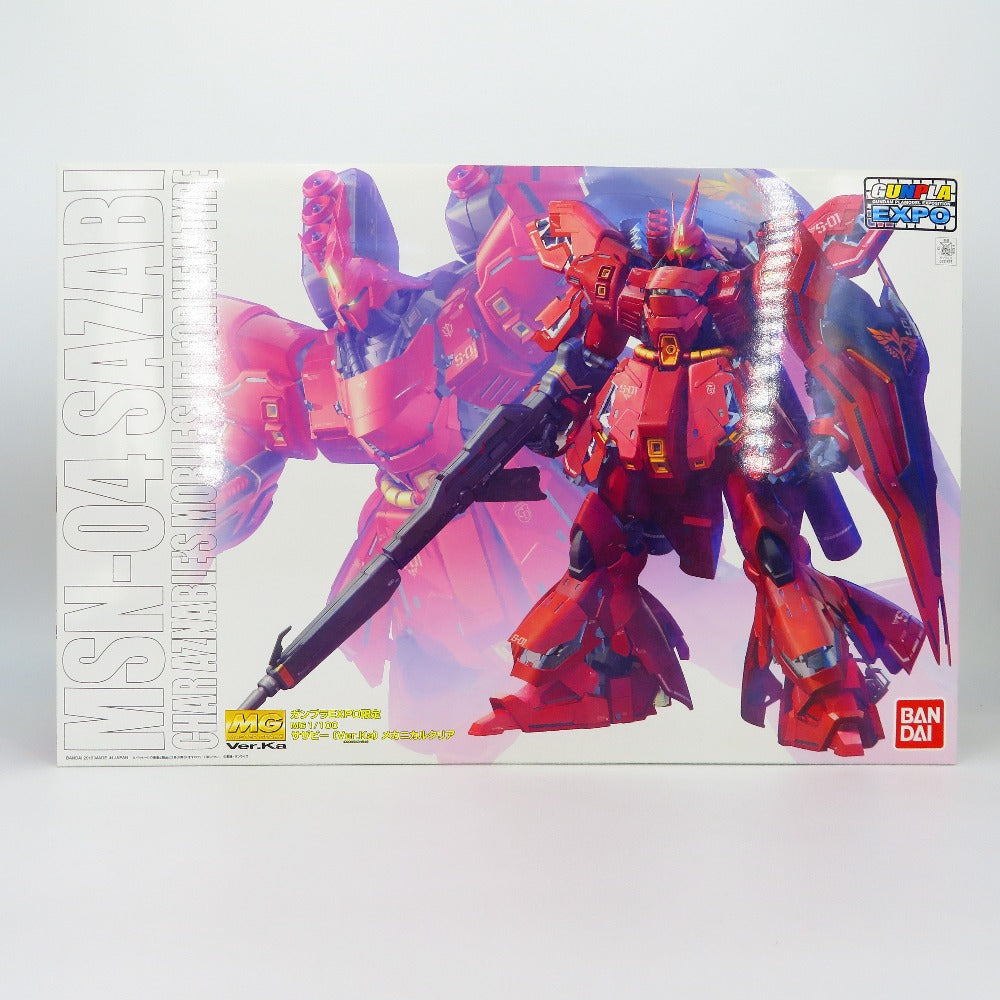 BANDAI SPIRITS 1/100 MG MSN-04 サザビー Ver.Ka メカニカルクリア
