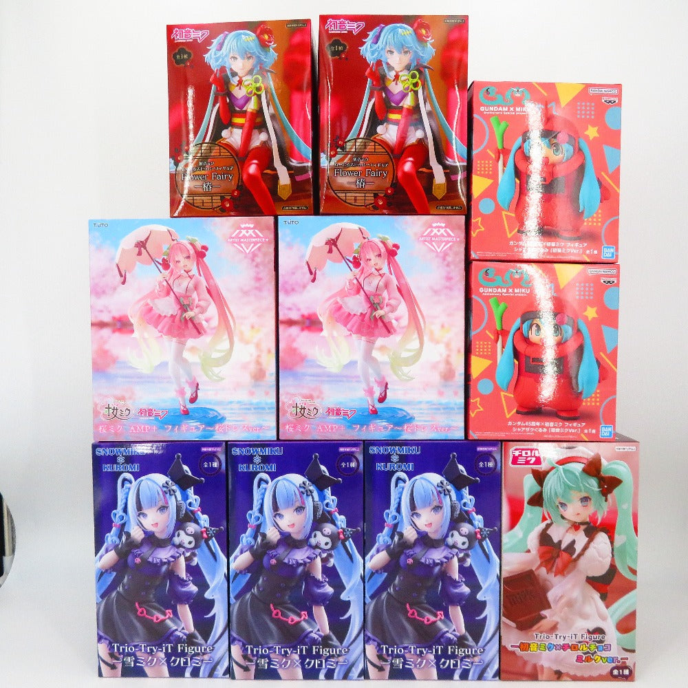 未開封 初音ミク 雪ミク•チロルミク•桜ミク•シャアザクぐるみ など 