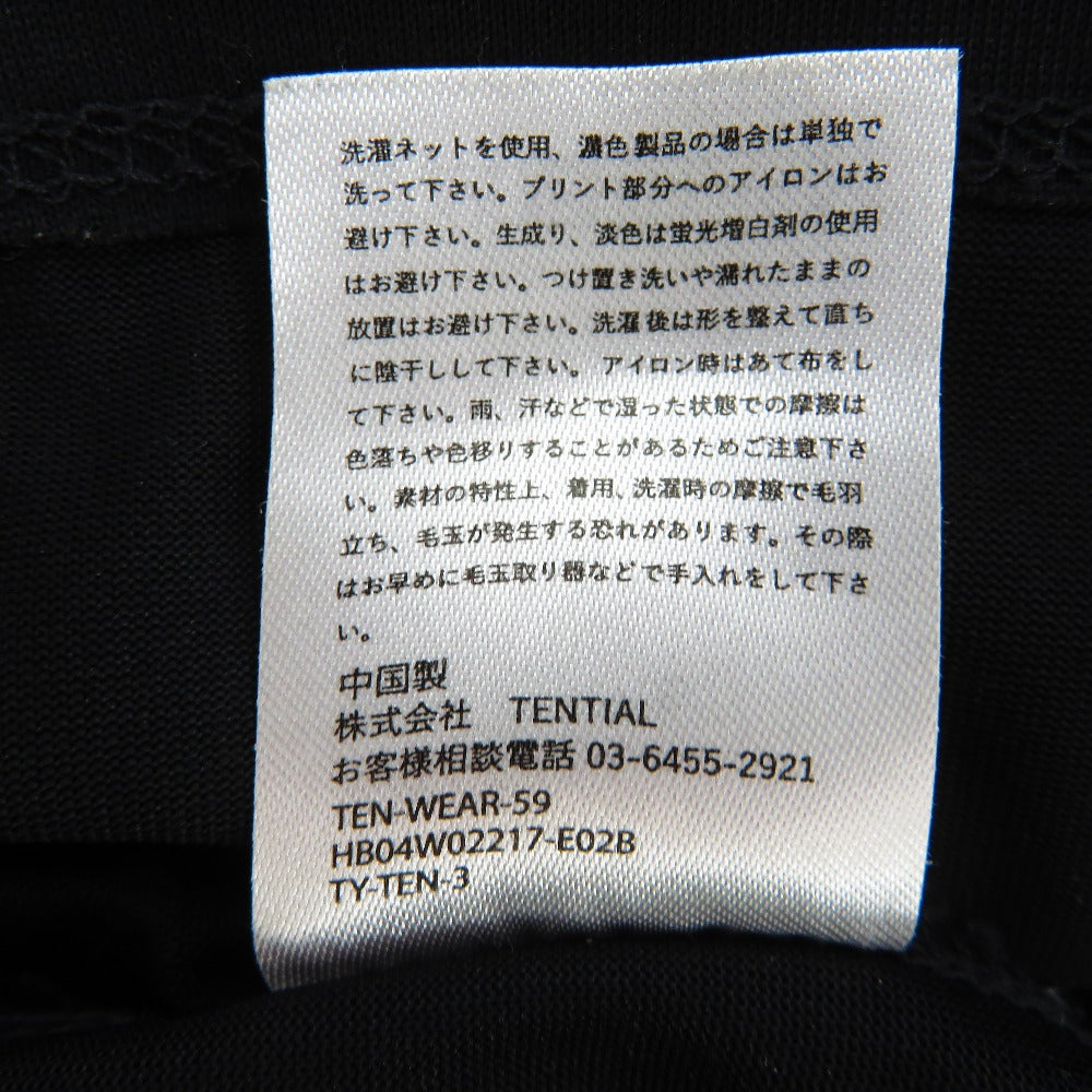 TENTIAL (テンシャル) 半袖Tシャツ TENTIAL BAKUNE Dry Tシャツ S ブラック 美品