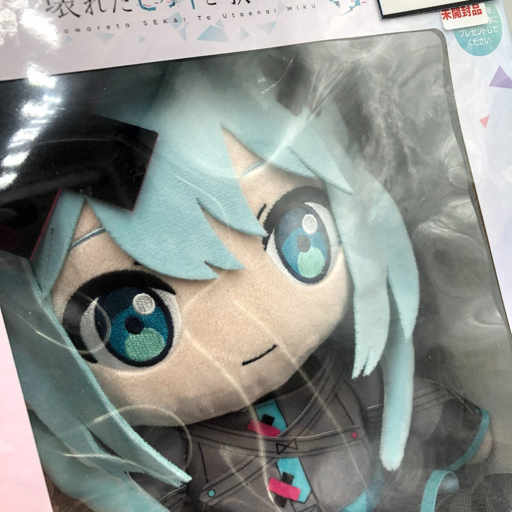 閉ざされた窓のセカイの初音ミク ぬいぐるみ 「セガ ラッキーくじ 劇場版プロジェクトセカイ 壊れたセカイと歌えないミク」 ラストラッキー賞 SEGA セガ ぬいぐるみ 未開封品