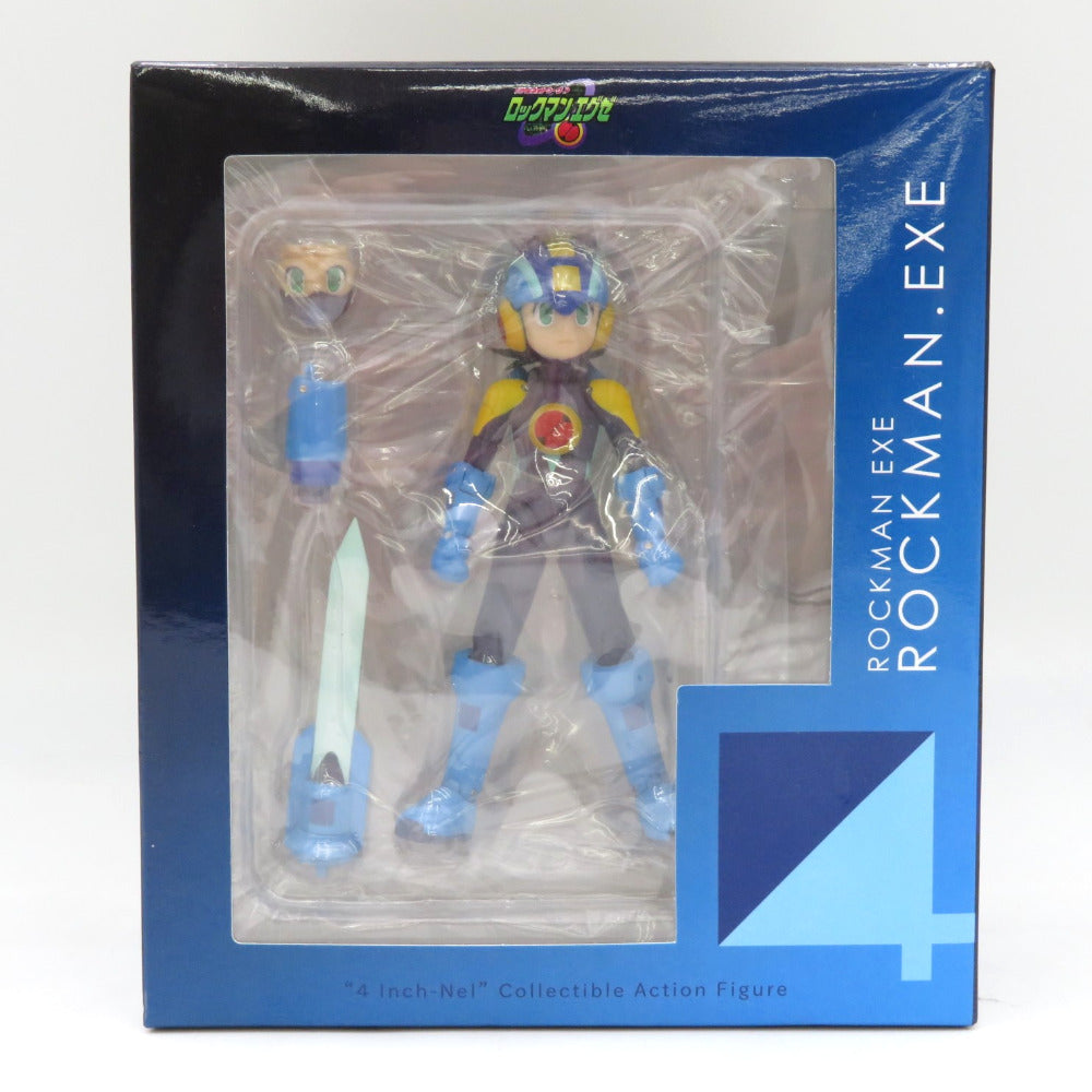 ロックマン 「バトルネットワーク ロックマンエグゼ」 アクションフィギュア ロックマン「バトルネットワーク ロックマンエグゼ」 4インチネル