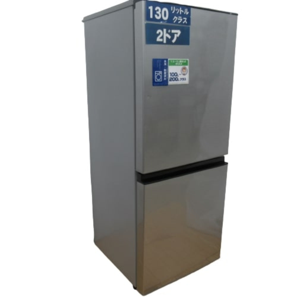 AQUA (アクア) 冷蔵庫 126L 2ドア AQR-J13H シルバー2018年製 