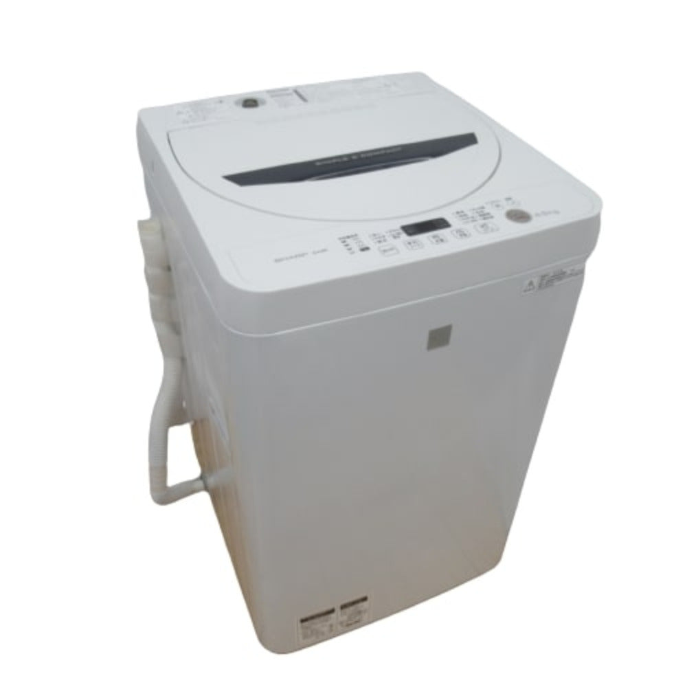 SHARP (シャープ) 全自動洗濯機 4.5kg ES-G4E3 送風・簡易乾燥 2016年 