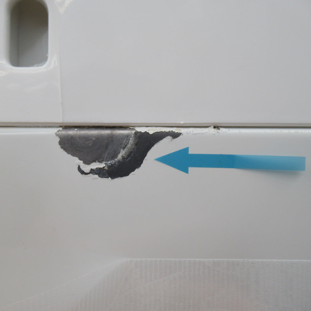 HerbRelax (ヤマダ電機 ハーブリラックス) 全自動洗濯機 5.0kg YWM-T50A1 2017年製 ホワイト 送風乾燥 簡易乾燥 一人暮らし 洗浄・除菌済み