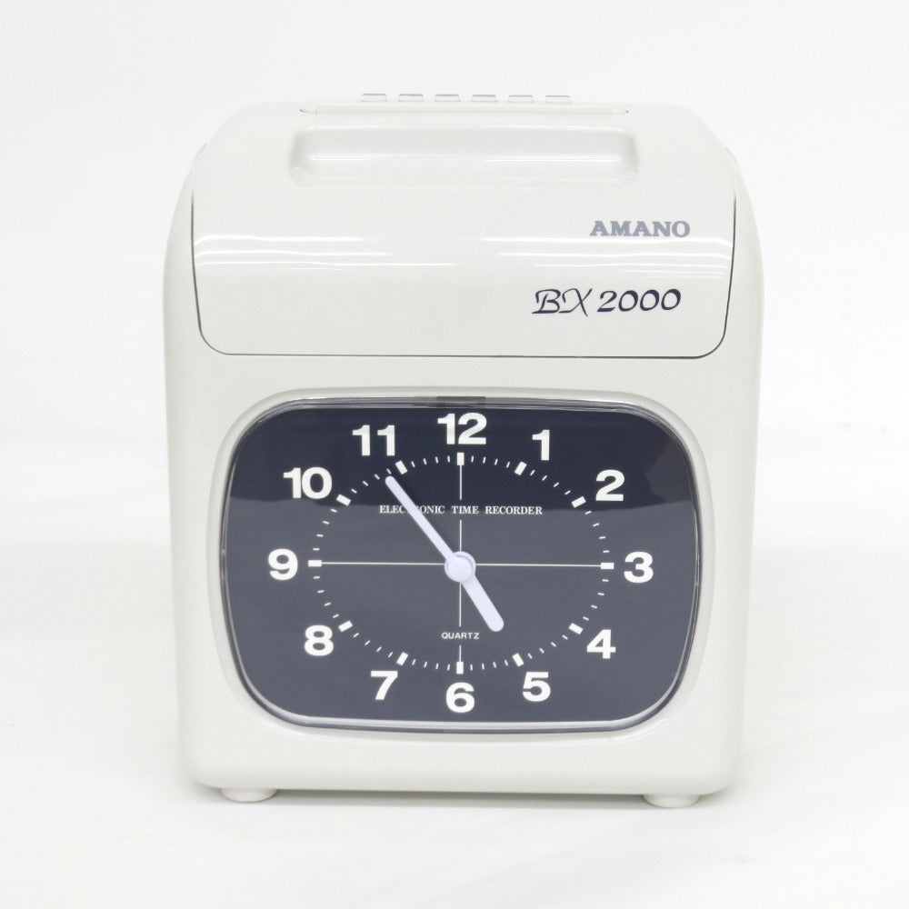 好きに AMANO アマノ タイムレコーダー 中古 BX2000 オフィス用品 
