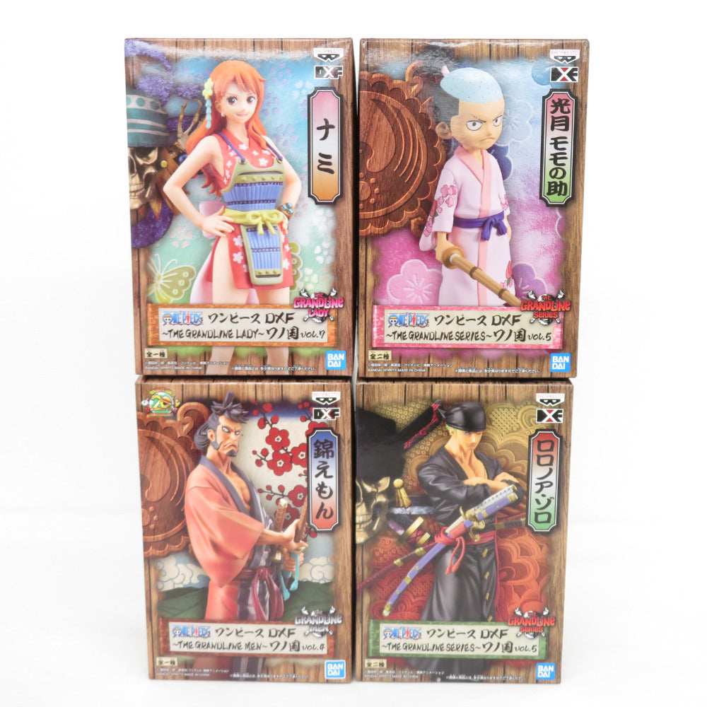 未開封 ONE PIECE DXF～THE GRANDLINE SERIES～ワノ国 4種セット