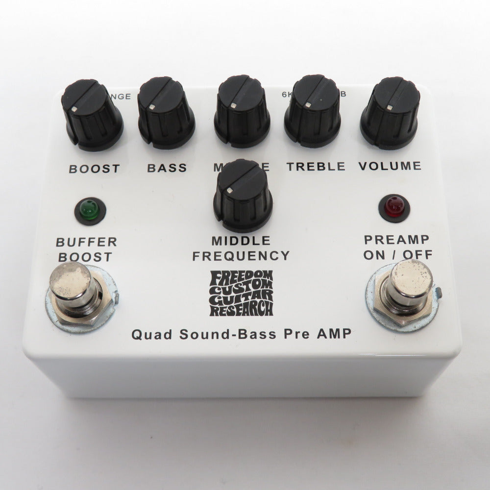 ベース用プリアンプ Freedom Custom Guitar Research フリーダムカスタムギターリサーチ Quad Sound-Bass  Preamp SP-BP-01