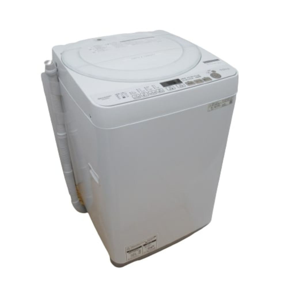 SHARP シャープ 全自動電気洗濯機 ES-KS70V 7.0kg 2020年製 簡易乾燥