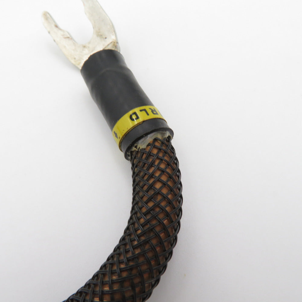 オーディオ機器 WIRE WORLD ワイヤーワールド ジャンパーケーブル スペードプラグ 4本セット