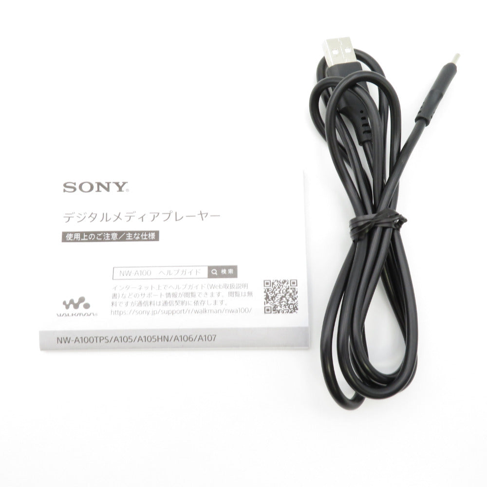 ソニー WALKMAN ウォークマン オーディオ機器 タッチパネル SONY 32GB Aシリーズ NW-A106 bluetooth android搭載 microSD対応 ブラック 美品