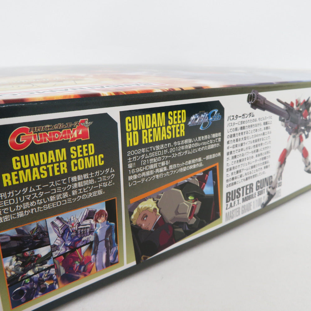 BANDAI バンダイ プラモデル MG 機動戦士ガンダムSEED GAT-X103 バスターガンダム 1/100スケール