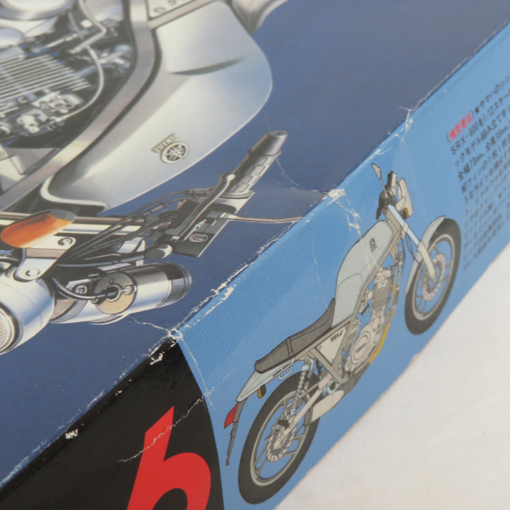 未組立 1/12 ヤマハ SRX-600 オートバイシリーズ No.48 外箱イタミ有 TAMIYA タミヤ プラモデル
