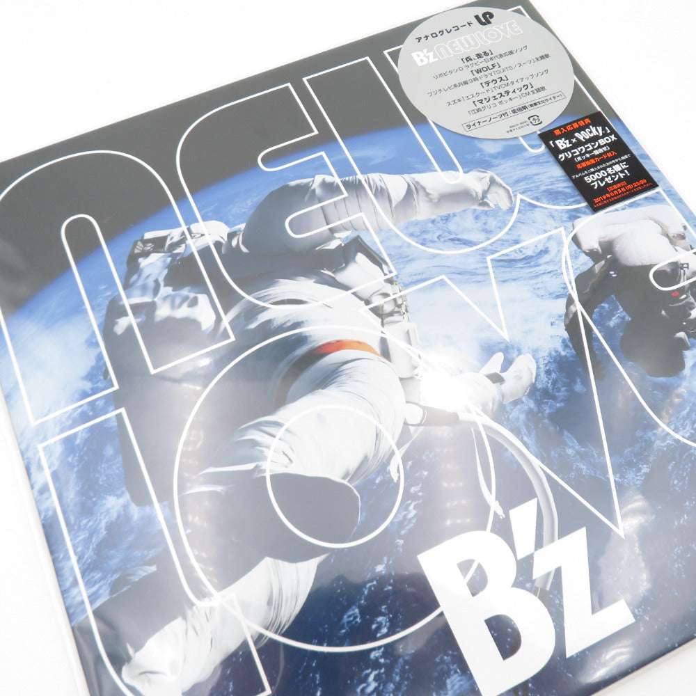レコード B'z - NEW LOVE (アナログレコード)【LP・アナログ盤】 BMJV-8056 動作未確認